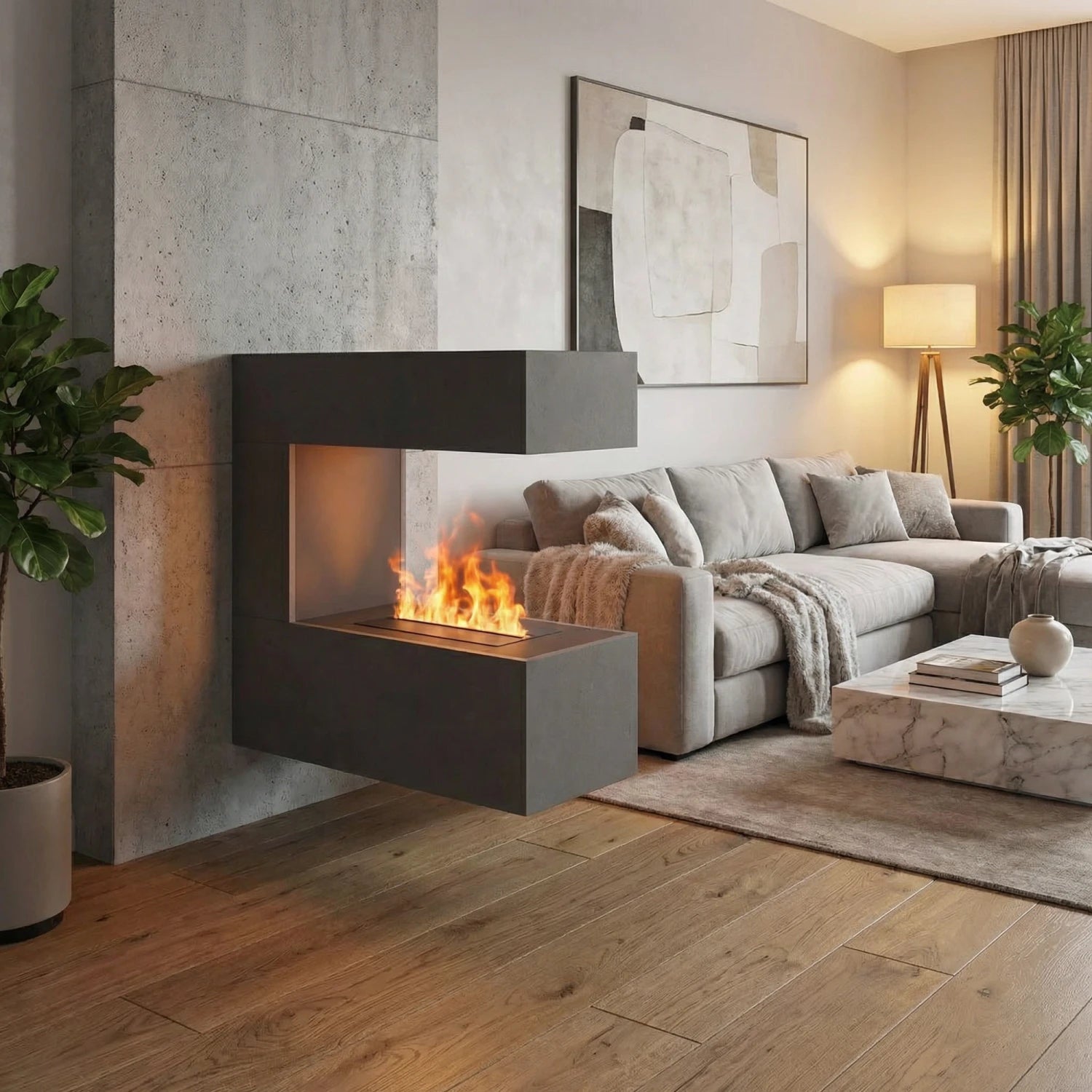 Schiller Wall - Grau