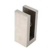 Quadratische Füße für Sicherheitsglas Stahl