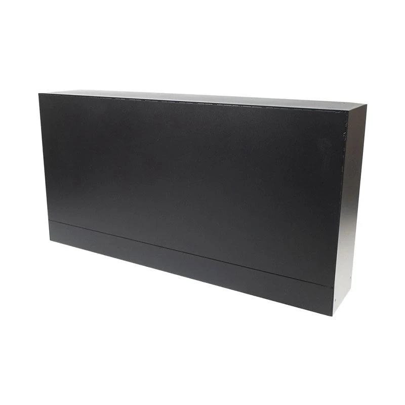 Schwarzer 100 cm Ethanol Einbaukamin
