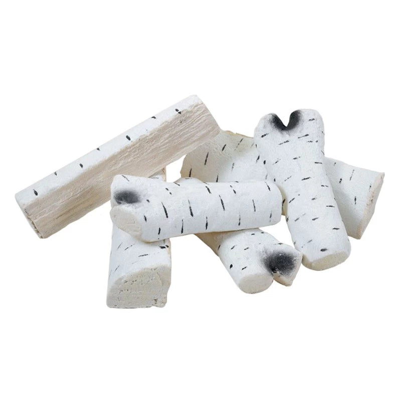 Keramik Birkenholz 6 Stück