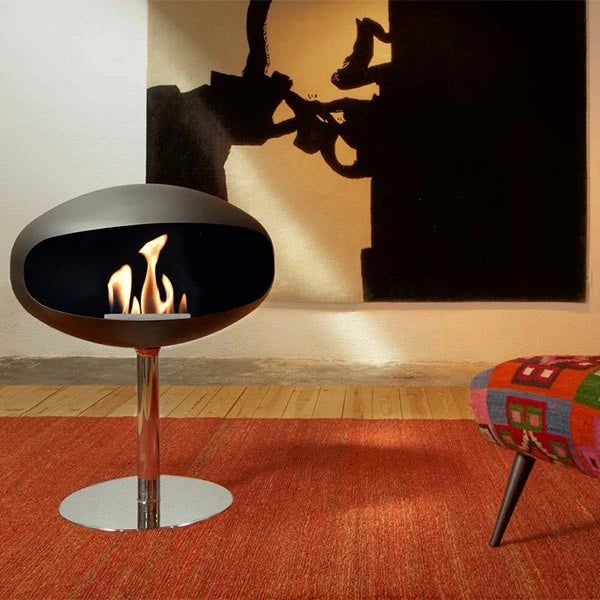 Cocoon Pedestal Schwarz