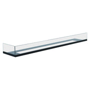 Glasscheibe für Eck-Kamin - 120 cm links