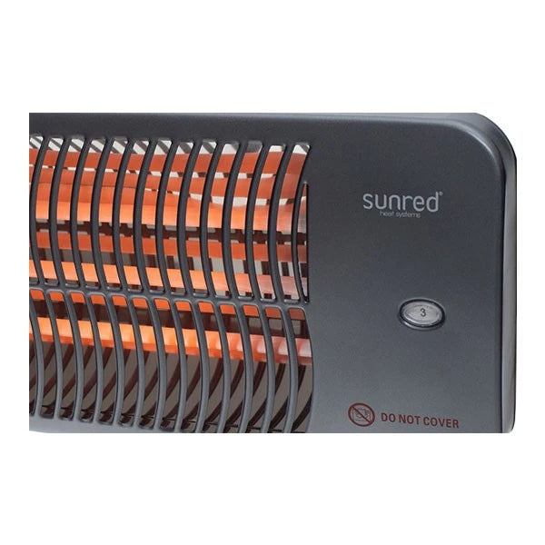 Lugo 2000 Watt Terrassenheizung für Wand