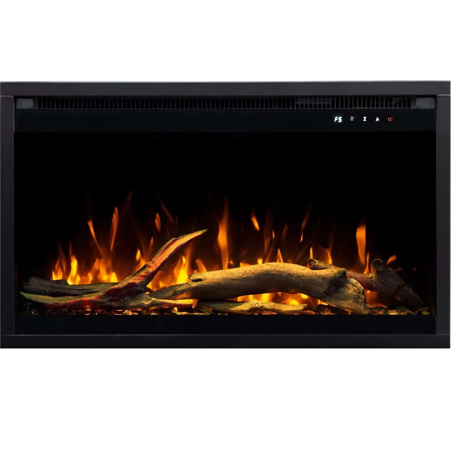 Aflamo 3D Elektrokamin-Einsatz 35\" (90 cm)