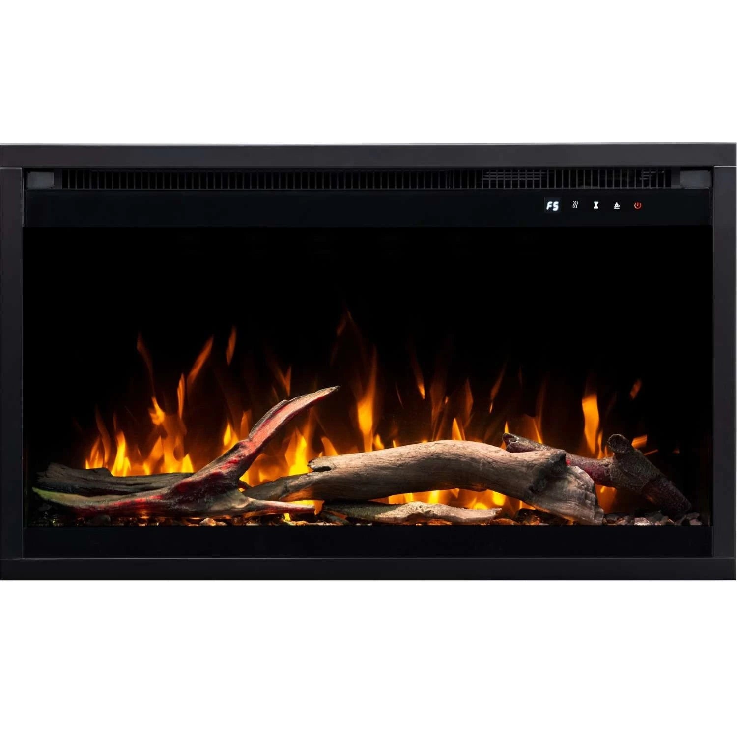 Aflamo 3D Elektrokamin-Einsatz 35\" (90 cm)