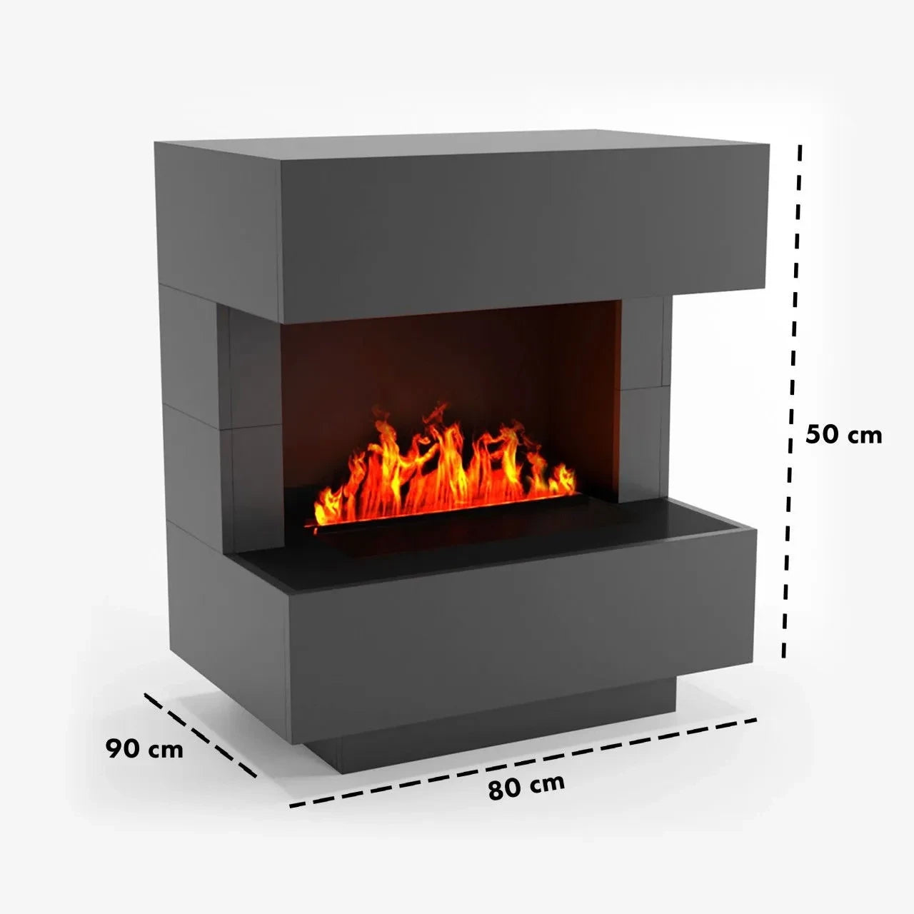 Kleist Wasserdampf Kamin - Grau