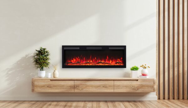 Majestic PRO Wandmontierter Elektrischer Kamin 50" (127 cm)