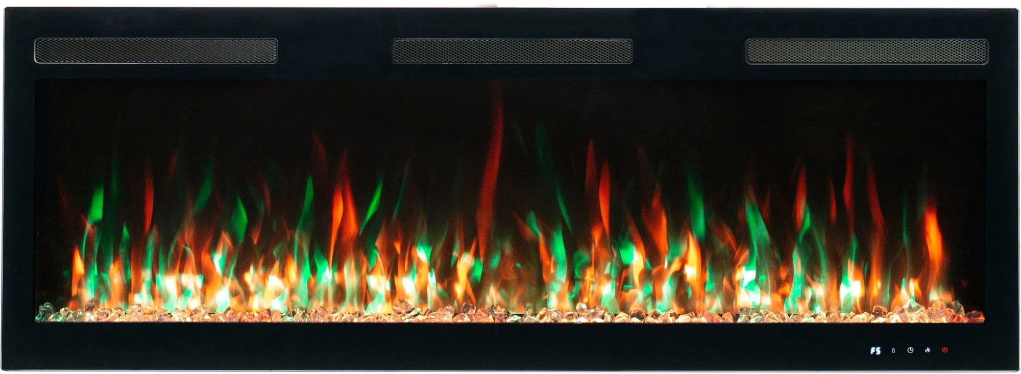 Majestic PRO Wandmontierter Elektrischer Kamin 72" (183 cm)
