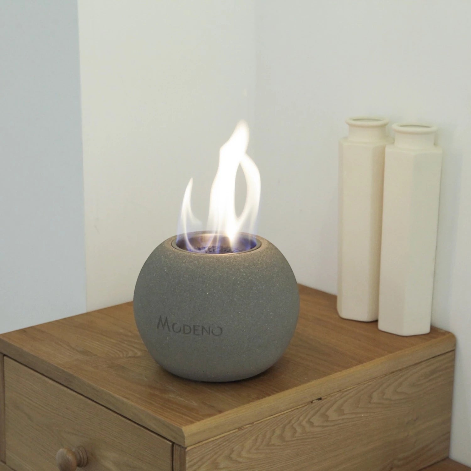 Paffu Bioethanol-Tischkamin – Grau