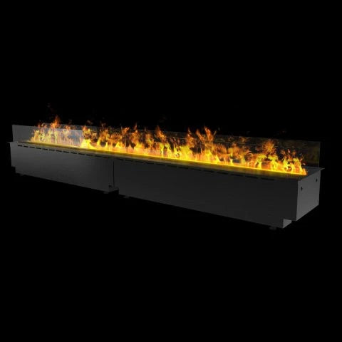 Mistero 2000 water vapour fireplace burner by Magic-Fire with 205 cm flame line