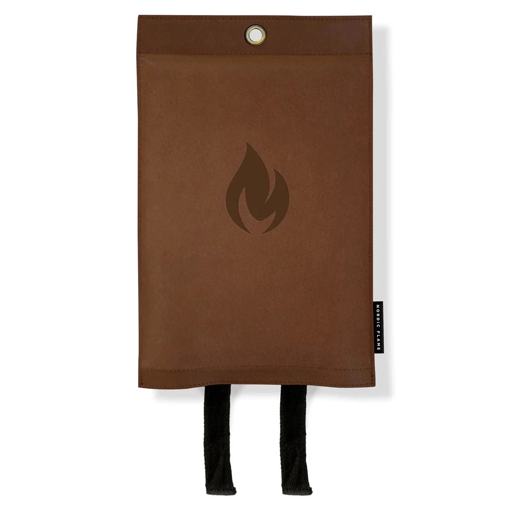 Feuerlöschdecke - Dunkelbraun