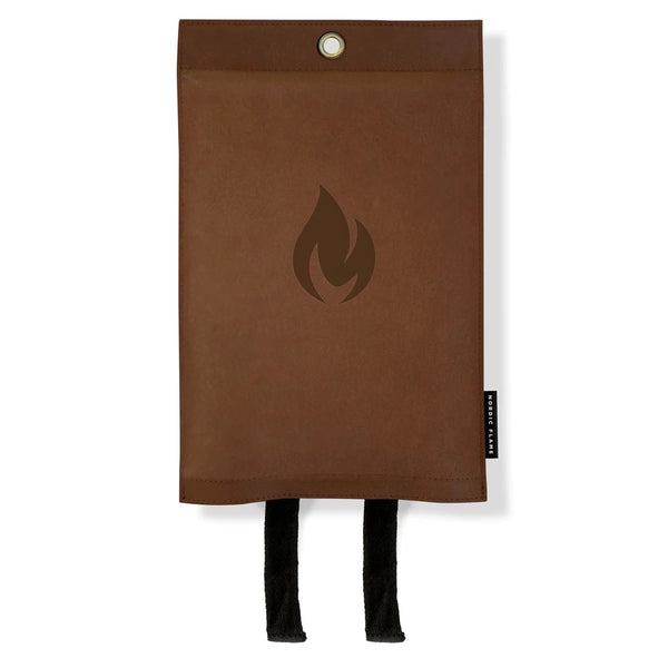 Feuerlöschdecke - Dunkelbraun