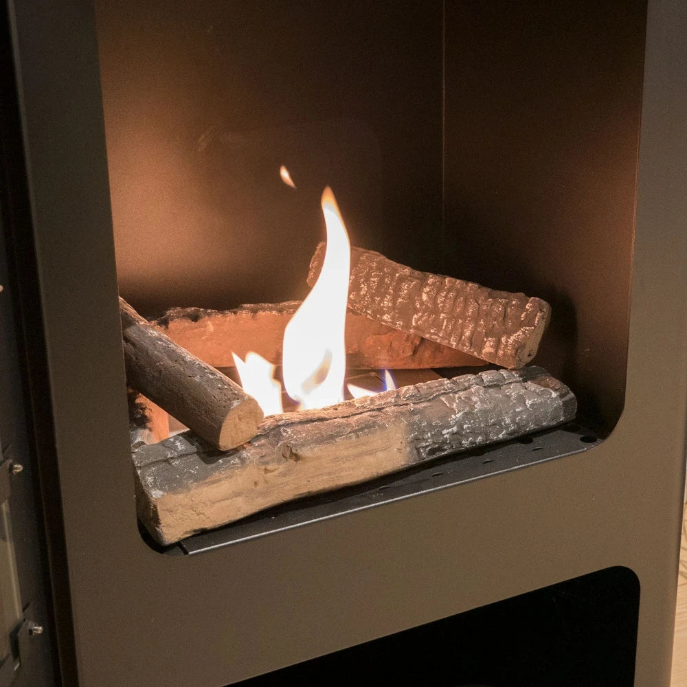 Keramikholz für Ethanol Kamine - 8 Stück
