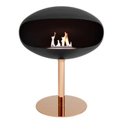 Cocoon Pedestal - Poliertes Messing