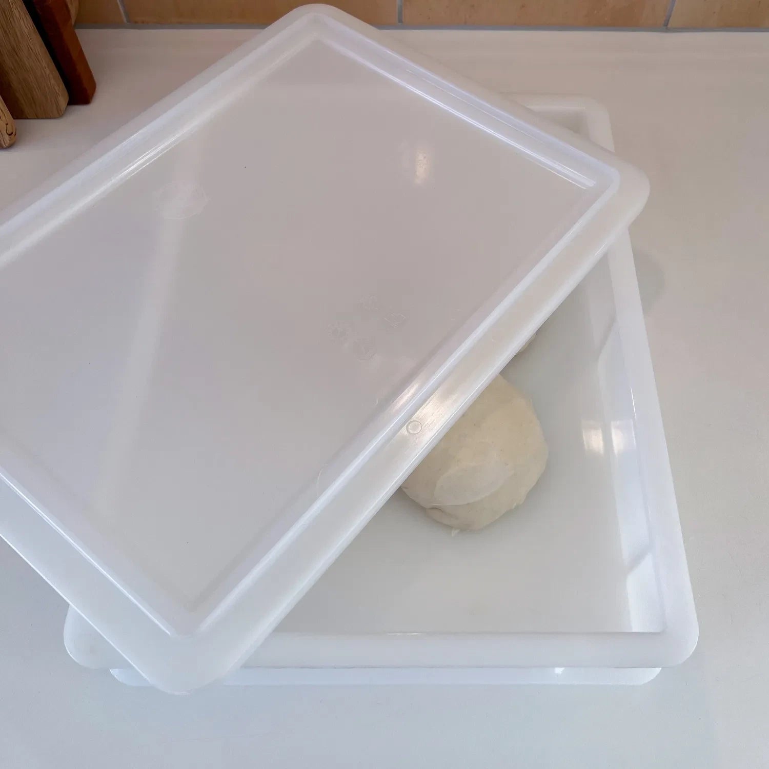 Hebe-Schüssel für Pizzateig - 30x40x7 cm
