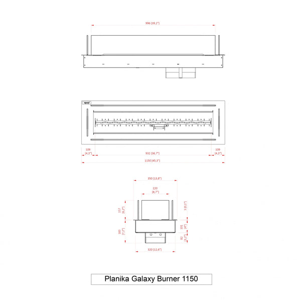 Planika Galaxy 1150 Gas Brenner