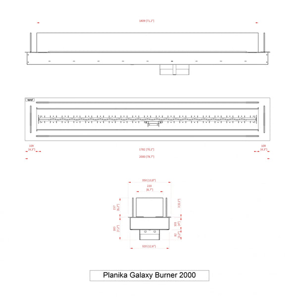 Planika Galaxy 2000 Gas Brenner