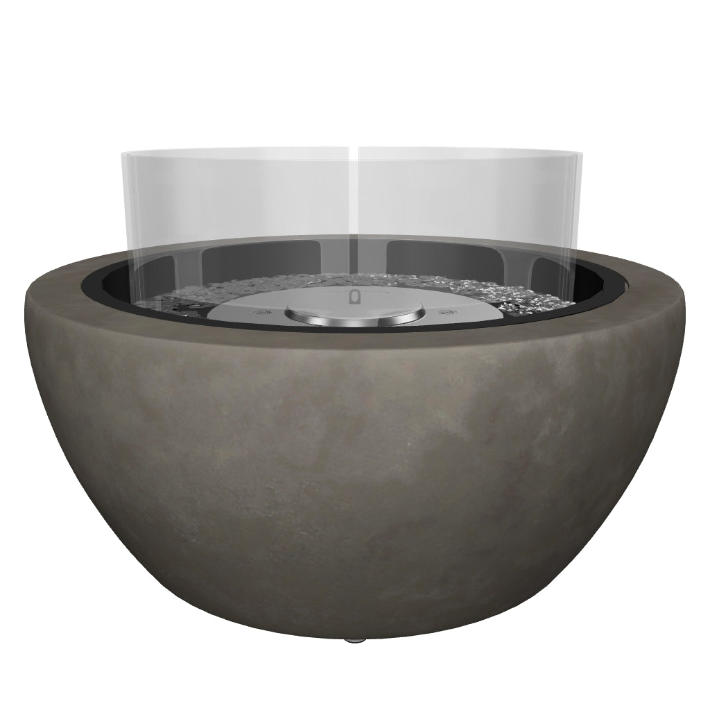 Pod 30 - Graphite Outdoor Bioethanol Fireplace