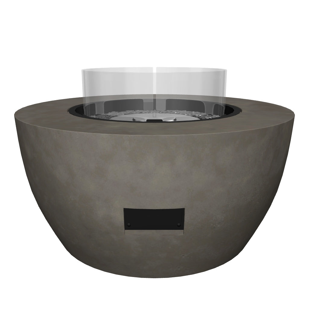 Pod 40 - Graphite Outdoor Bioethanol Fireplace