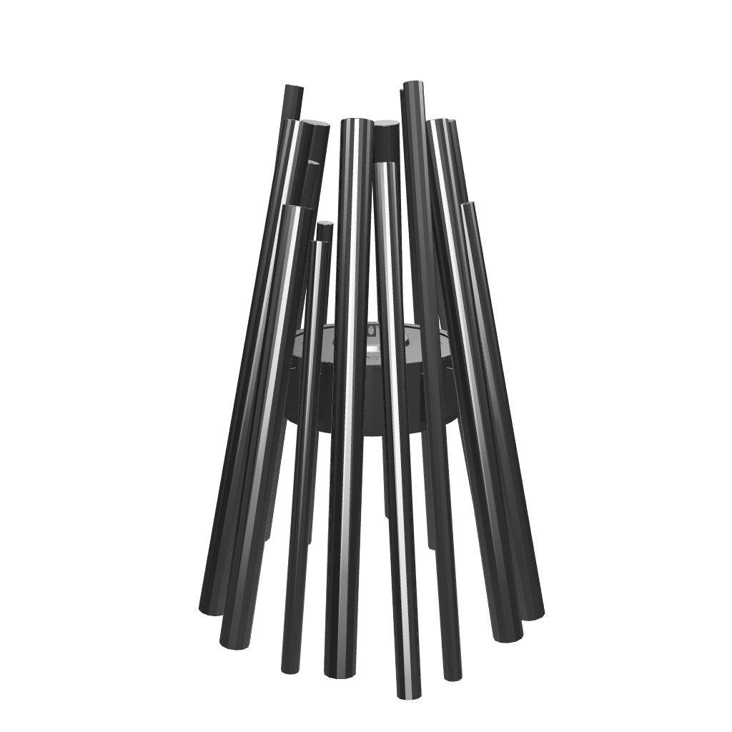 Stix Outdoor - Black Bioethanol Fireplace