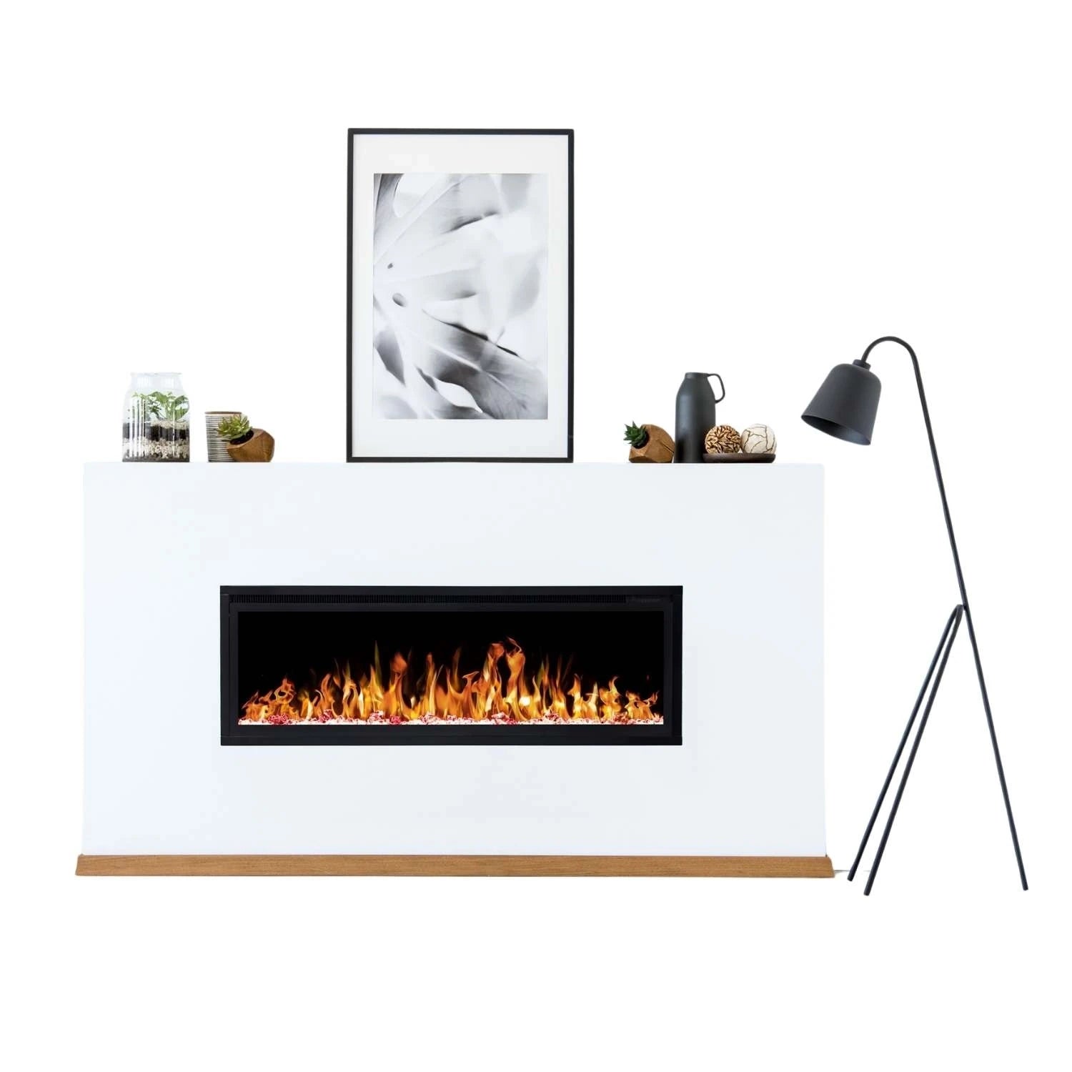 Royal Elektrischer Kamin 50" - Wandmontierter Kamin