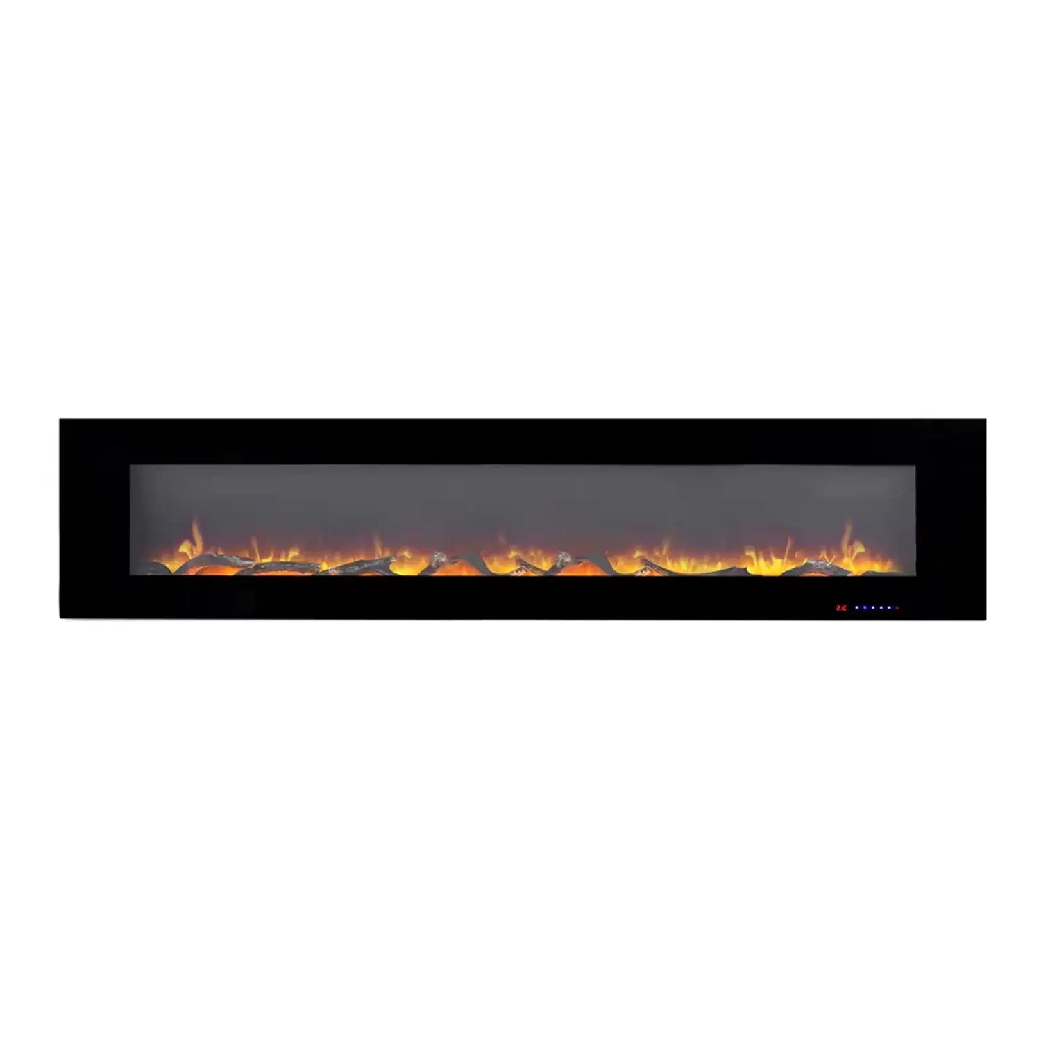 Azurite 213 cm - Elektro Wandkamin Schwarz
