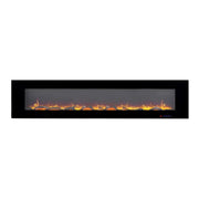 Azurite 213 cm - Elektro Wandkamin Schwarz