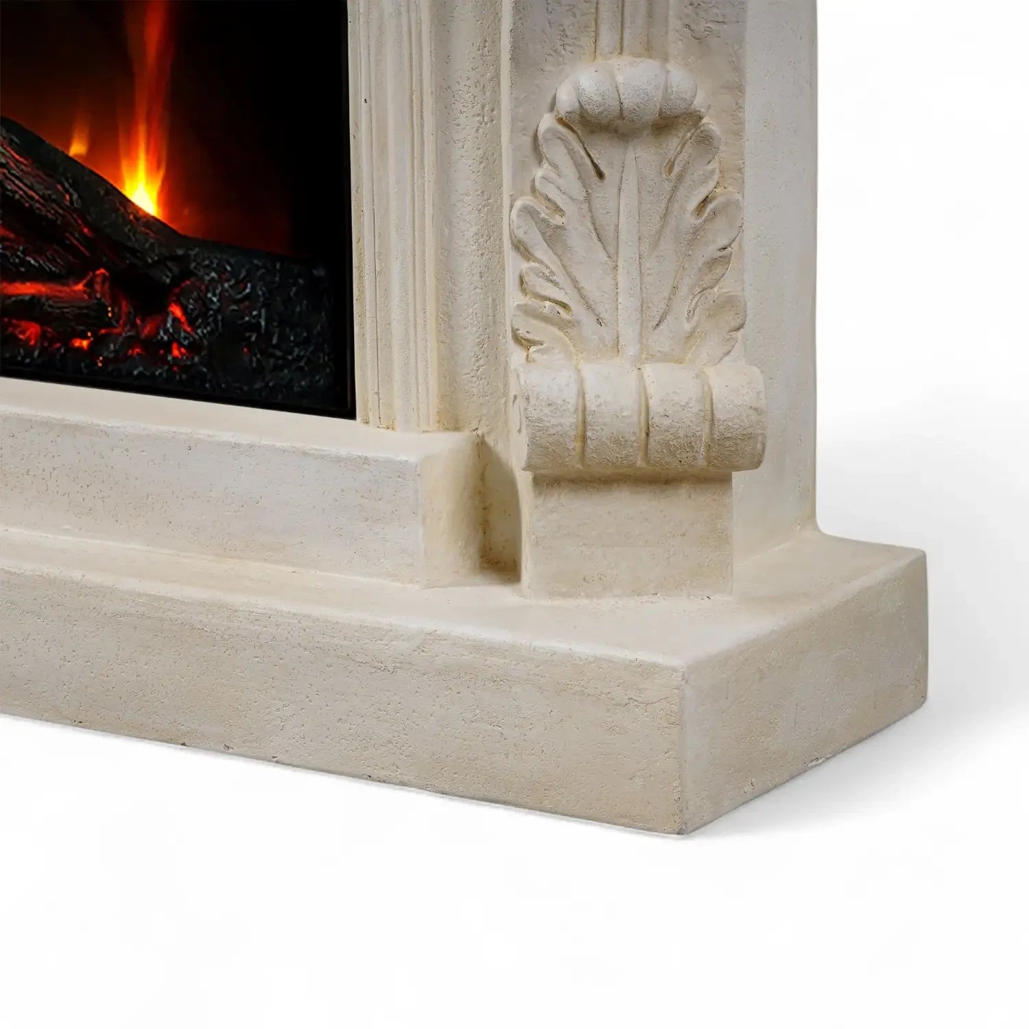 Ymir - Elektrischer Kamin in Polystone
