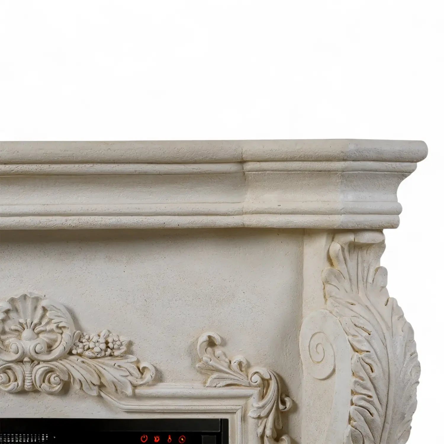 Ymir - Elektrischer Kamin in Polystone