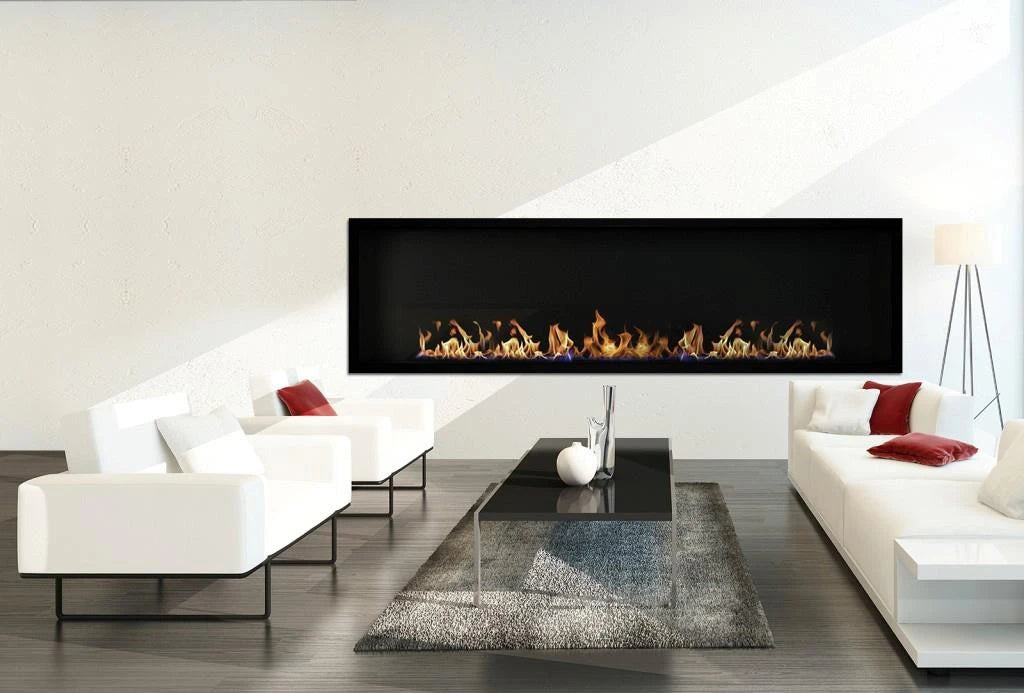 Icon Fires Slimline SFB1350 Schwarz