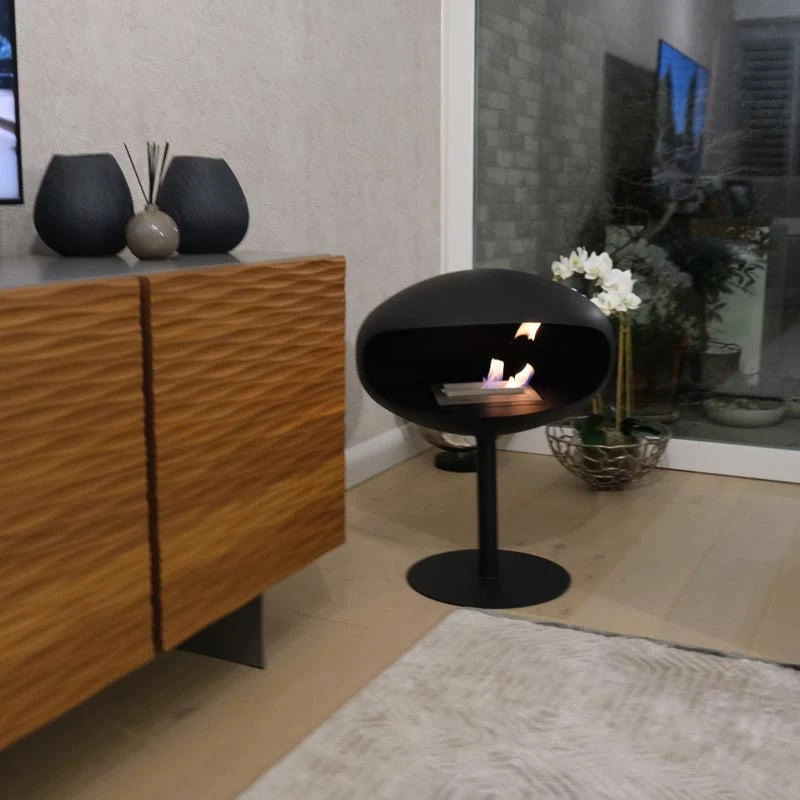 Cocoon Pedestal - Schwarz Pedestal