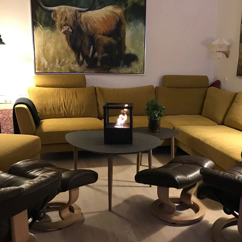 Quadratischen Tisch Biokamin