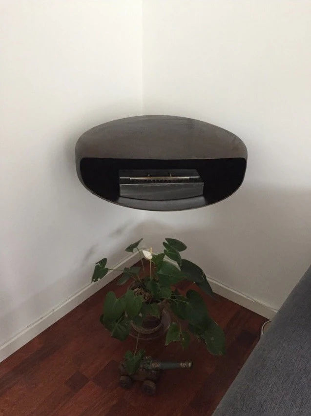 Hein & haugaard wall mounted fireplace