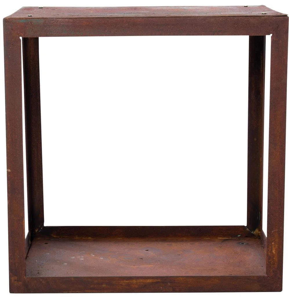 Lagerung für Brennholz in Cortenstahl - 50 cm
