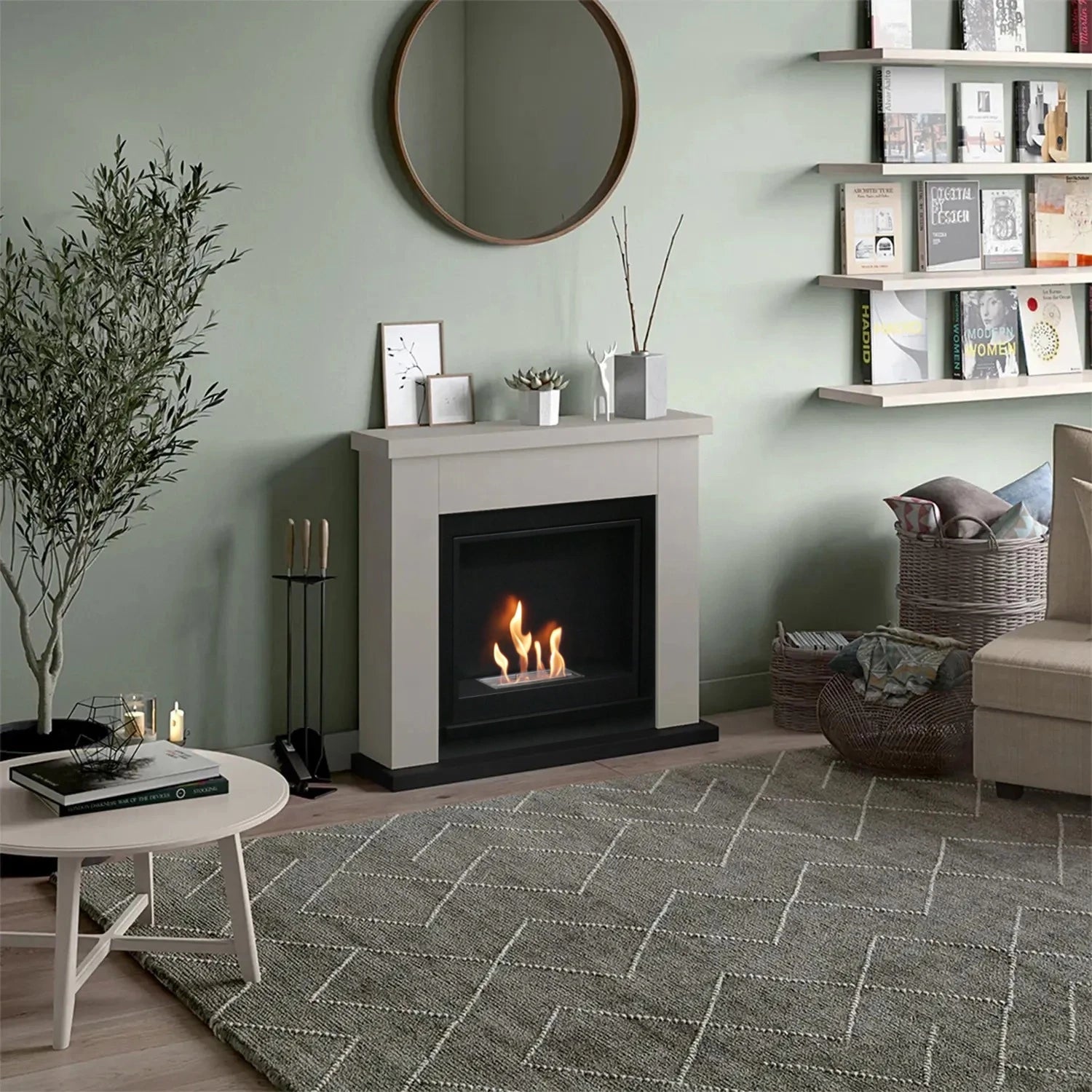 Frode Bioethanol Kamin - Beige