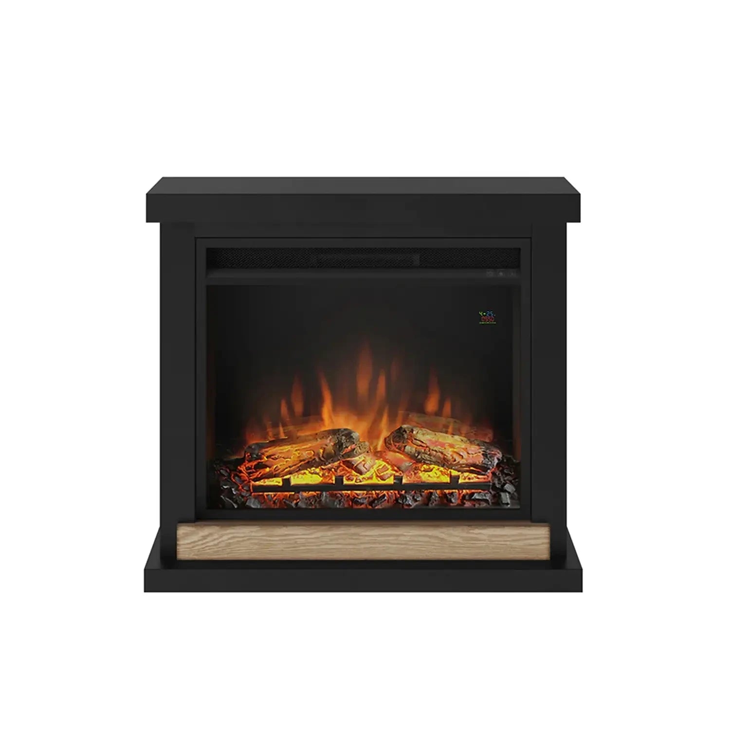 Hagen Elektro Kamin - Schwarz