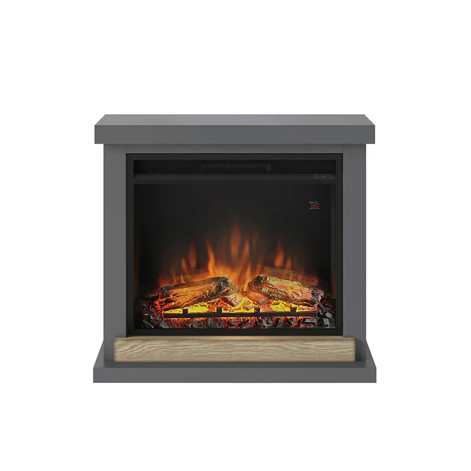 Hagen Elektro Kamin - Grau