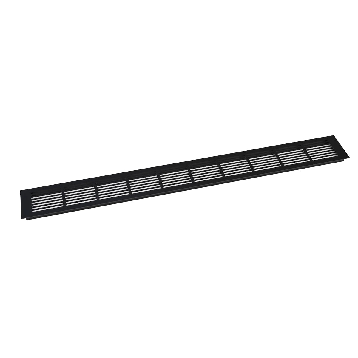 Lüftungsgitter Schwarz - 100x11 cm - 420 cm²