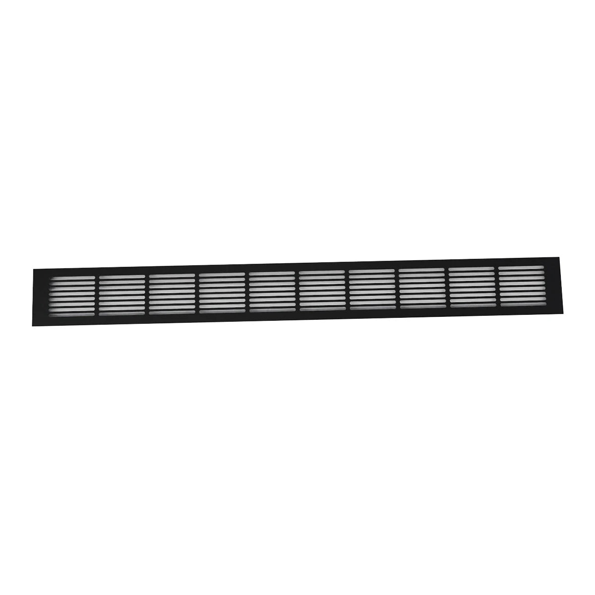 Lüftungsgitter Schwarz - 100x11 cm - 420 cm²