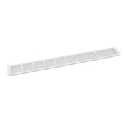 Lüftungsgitter Weiß - 100x11 cm - 420 cm²