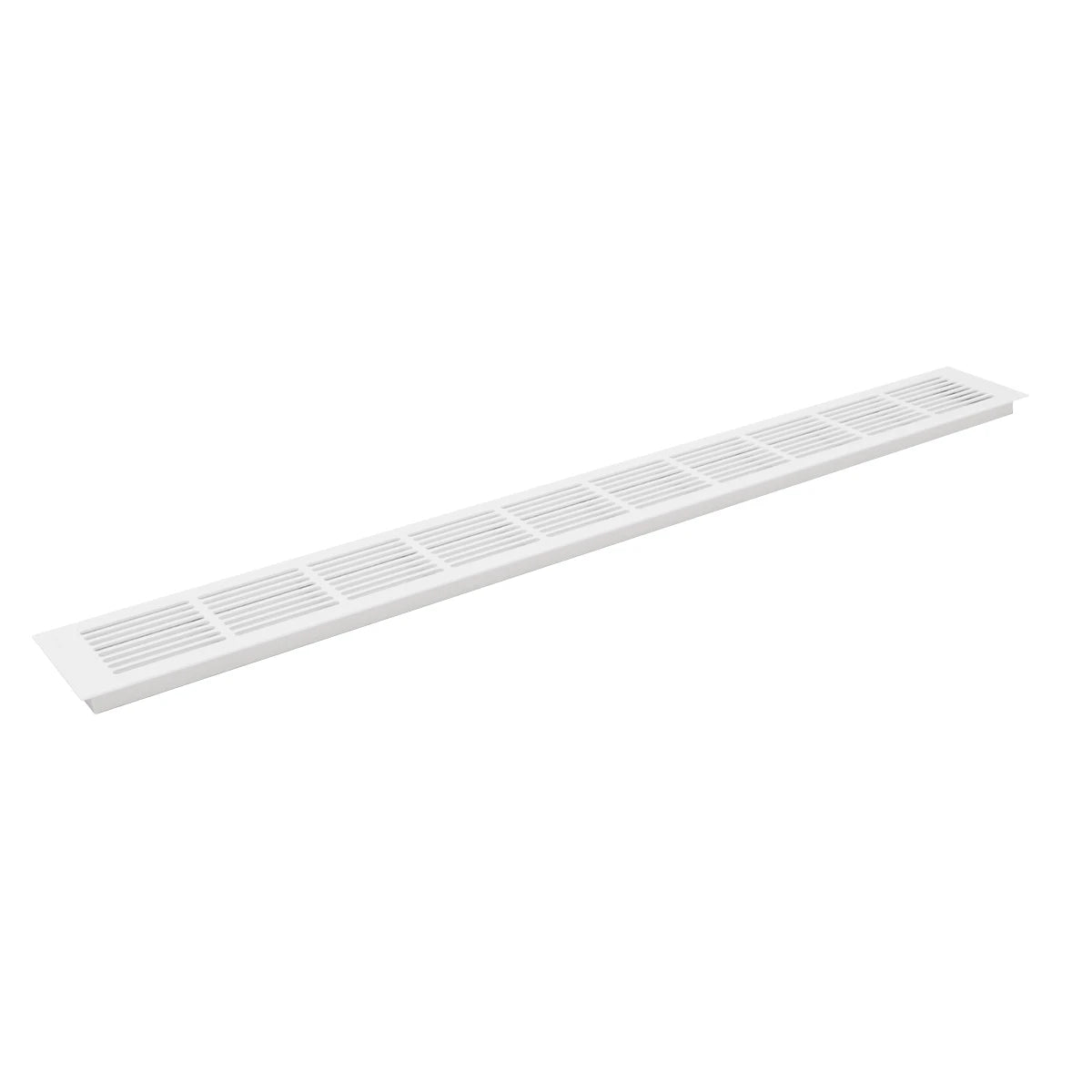Lüftungsgitter Weiß - 100x11 cm - 420 cm²