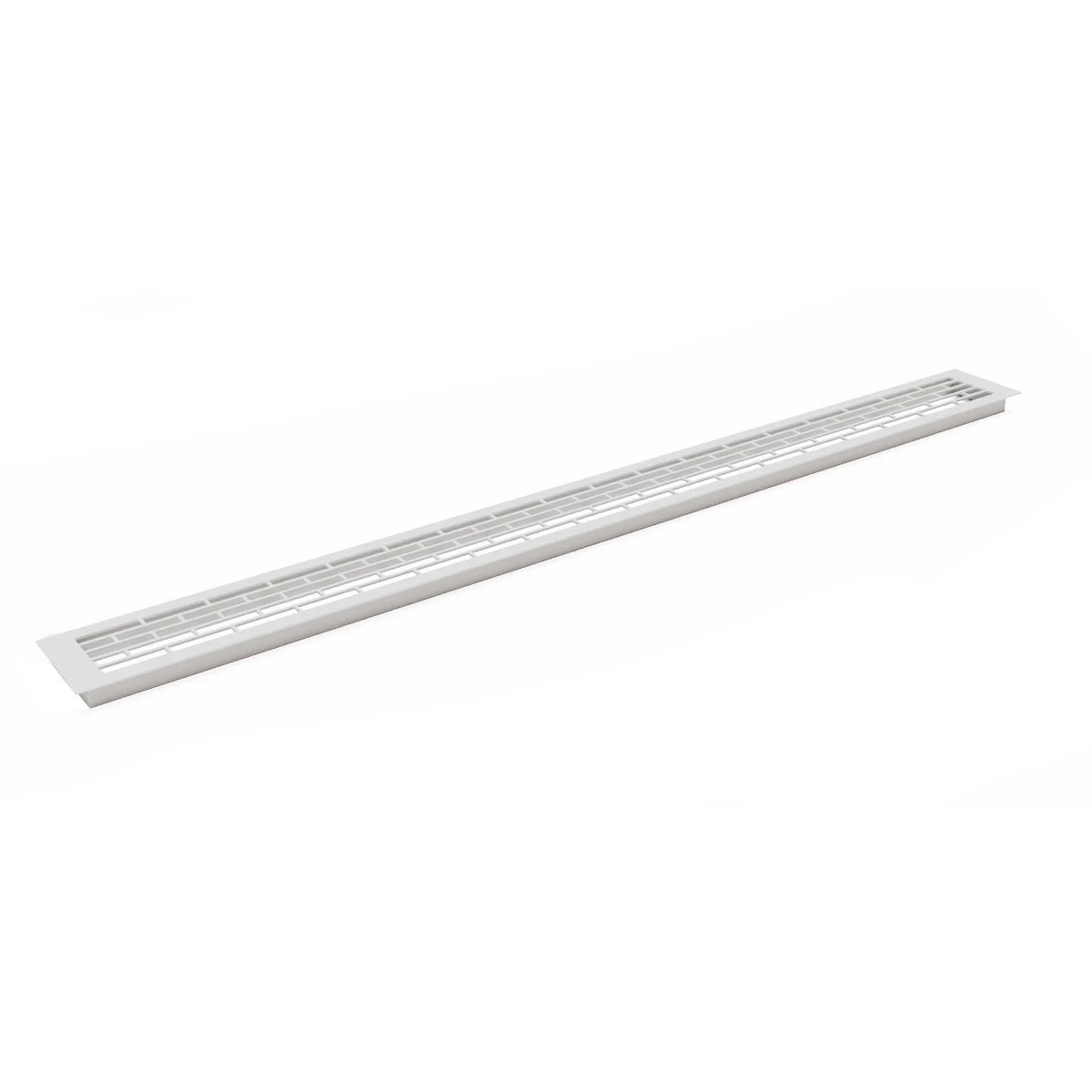 Lüftungsgitter Weiß - 100x9 cm - 450 cm²