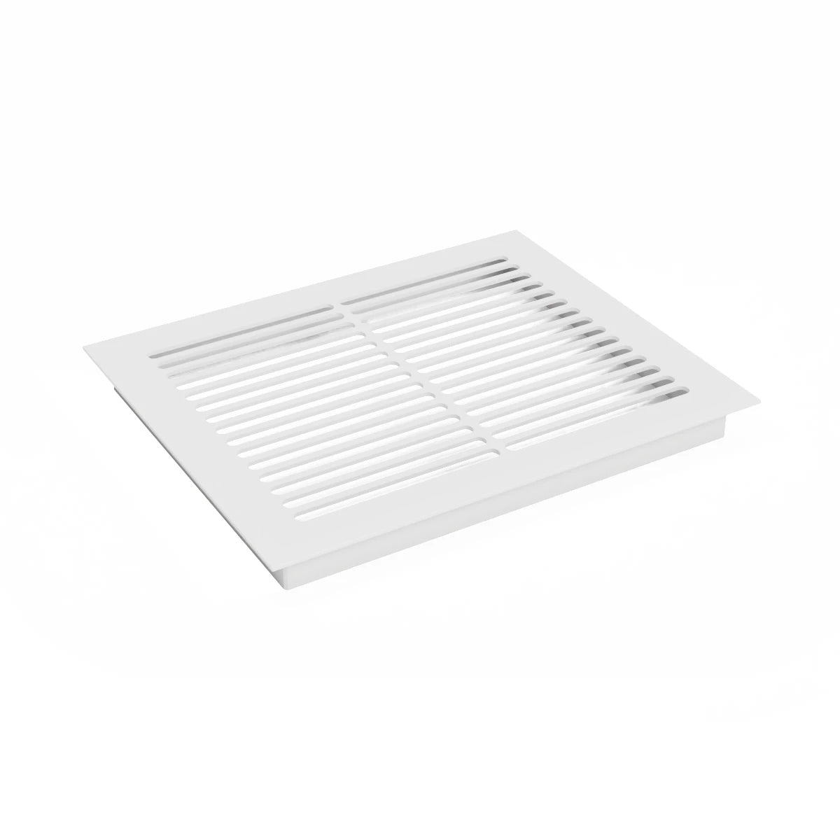 Lüftungsgitter Weiß - 25x20.5 cm - 210 cm²