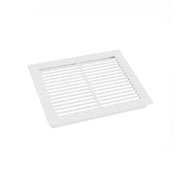 Lüftungsgitter Weiß - 25x20.5 cm - 210 cm²