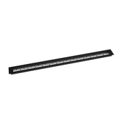Lüftungsgitter Schwarz - 80x6.5 cm - 210 cm²