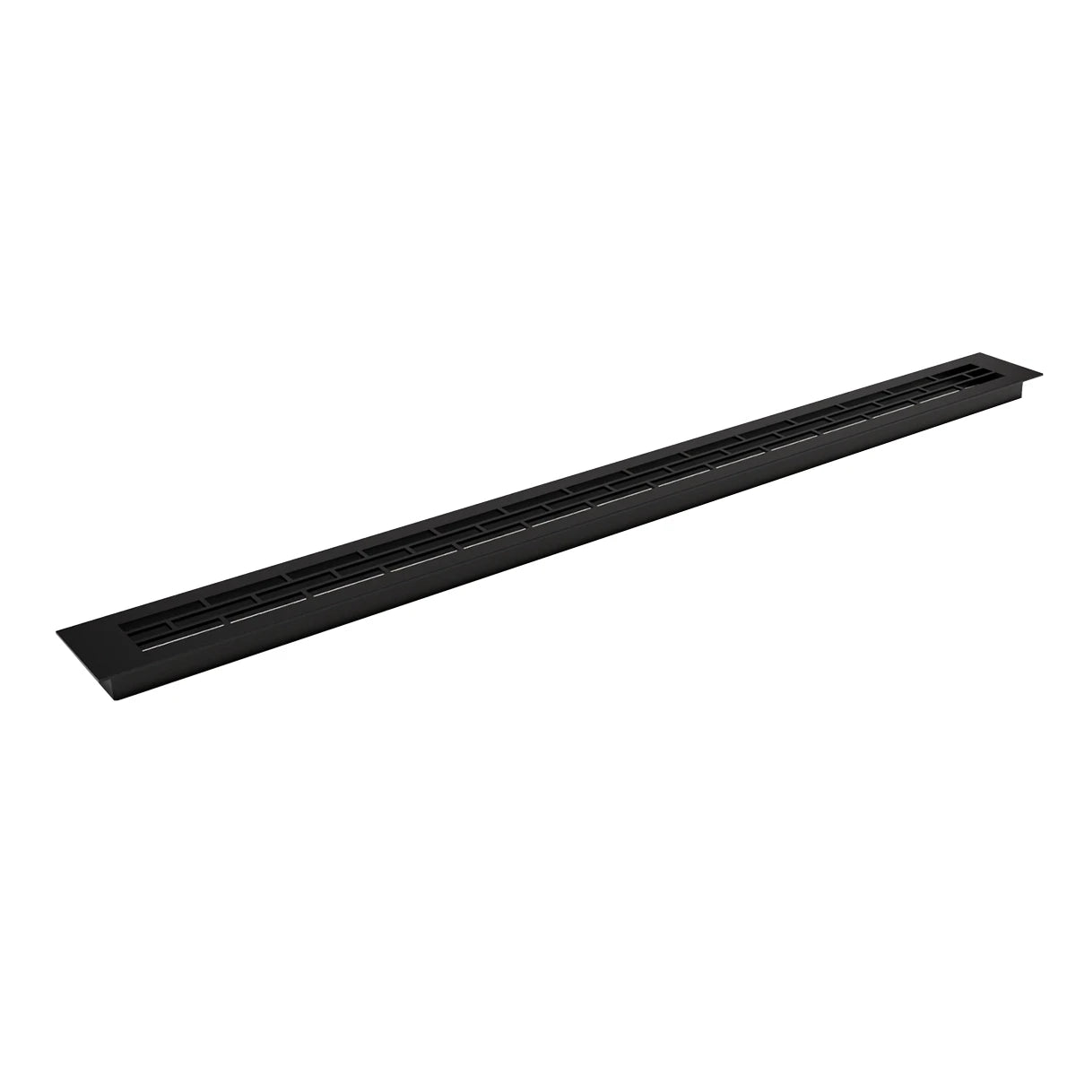 Lüftungsgitter Schwarz - 80x6.5 cm - 210 cm²