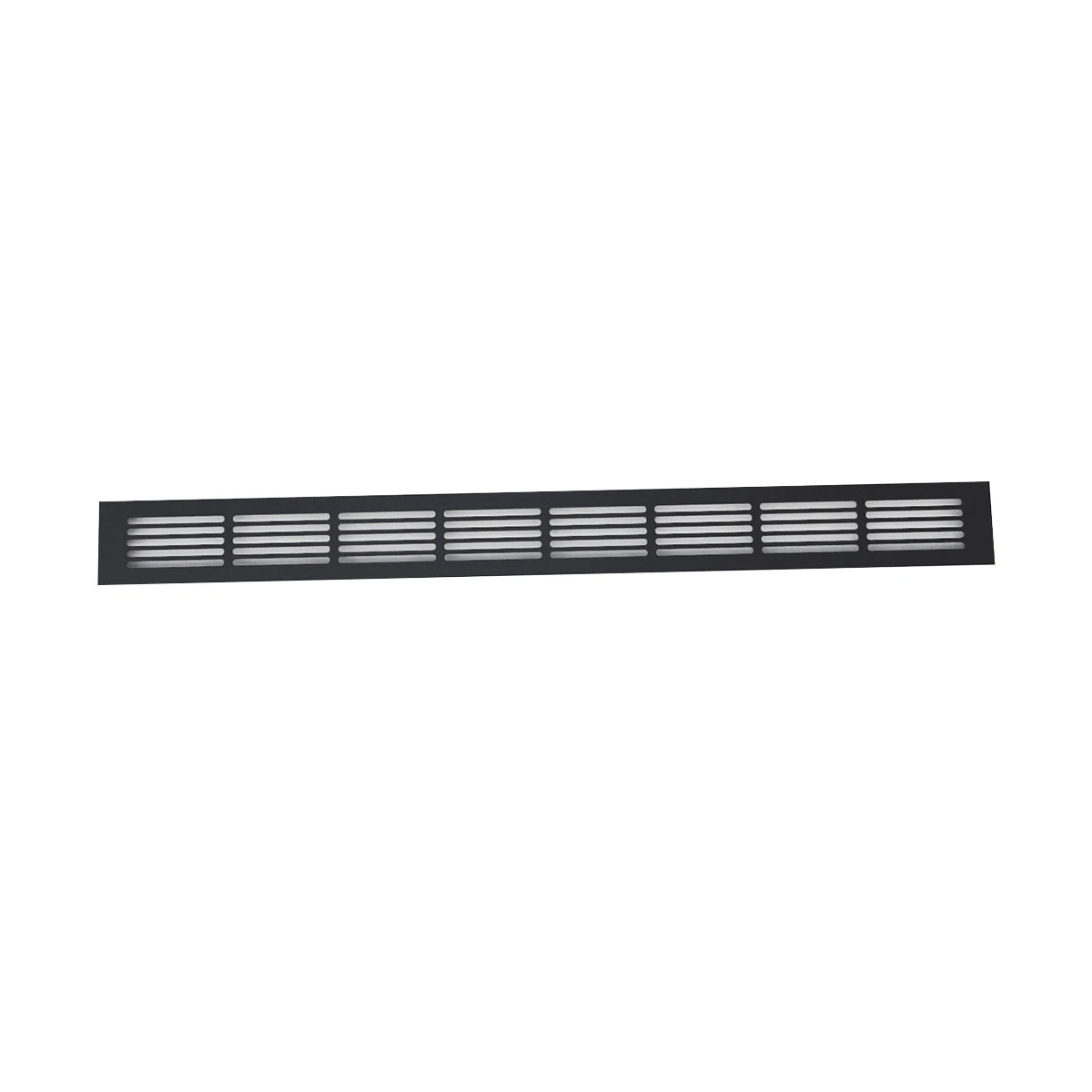 Lüftungsgitter Schwarz - 80x7.6 cm - 210 cm²