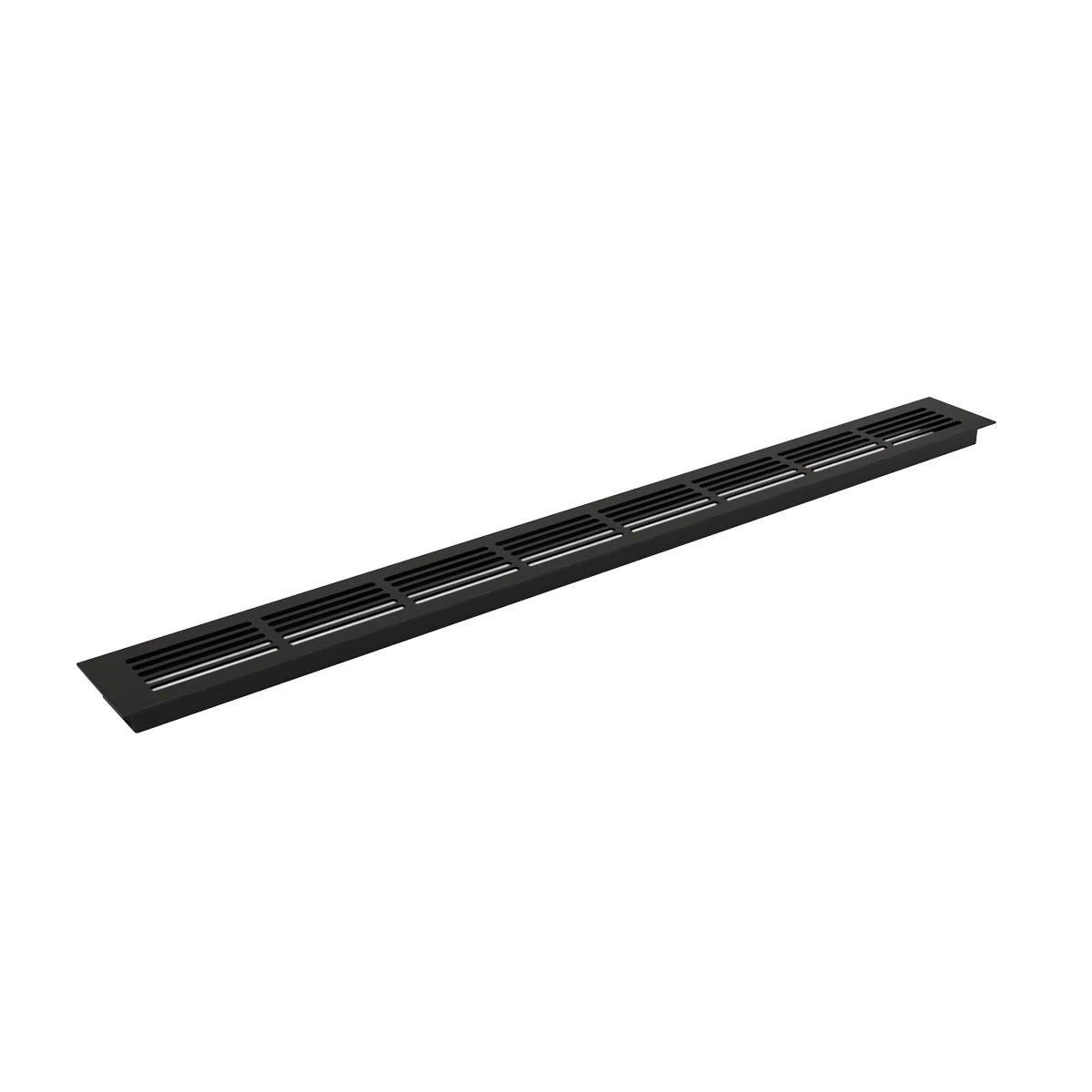 Lüftungsgitter Schwarz - 80x7.6 cm - 210 cm²