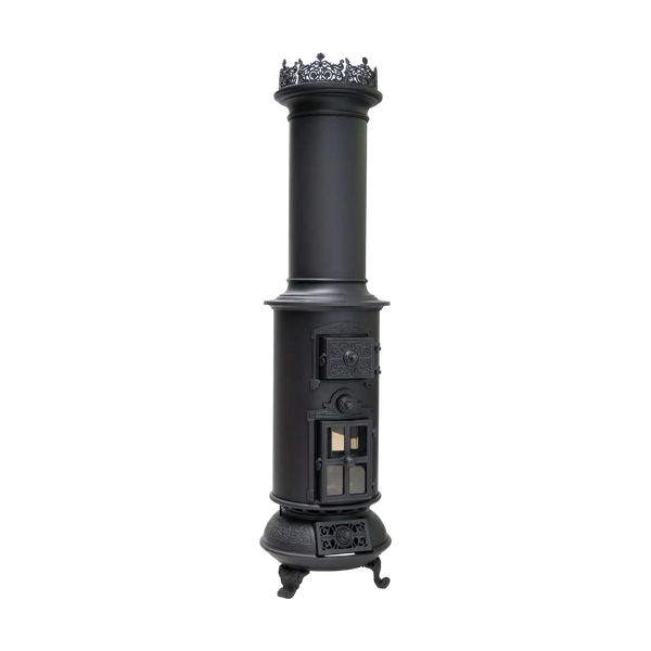 Westbo Classic - Schwarzer freistehender Bioethanol-Kamin