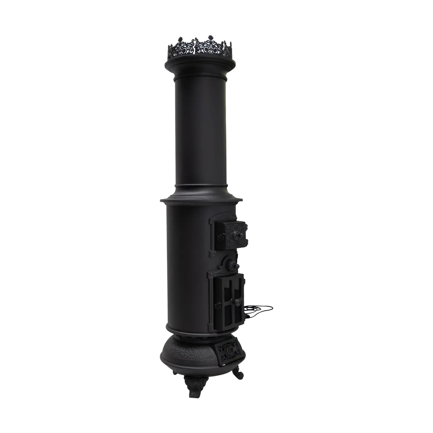 Westbo Classic - Schwarzer freistehender Bioethanol-Kamin